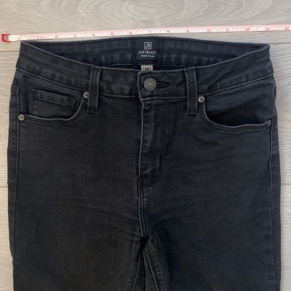 Just Black high rise black stretch skinny jeans - Picture 3 of 6